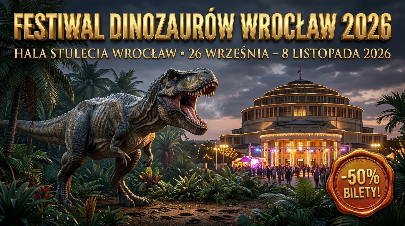 FESTIWAL DINOZAURÓW WROCŁAW 2026